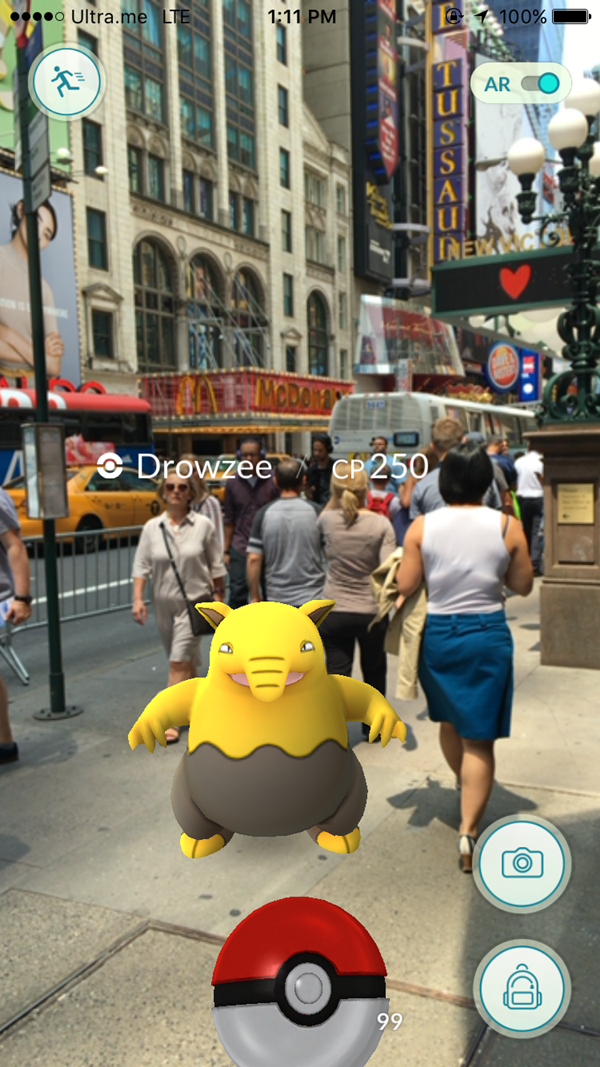 The US is Pokémon GOing